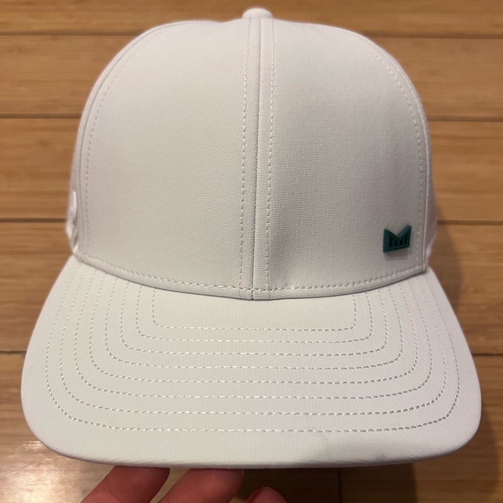 New A-Game Hydro White Melin Brand Snapback Hat